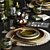 Modern Tableware Design Set 3D model small image 6