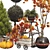 Halloween Outdoor Plant Collection 14 3D model small image 3