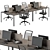 Workplace Essentials Bundle - Office Collection 3D model small image 1