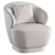 Modern BAKER Swivel Chair Classic 3D model small image 4