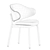 Sleek and Modern Holly Chairs 3D model small image 6