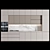 Modern Modular Kitchen Design 3D model small image 1