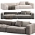 Lapalma PLUS Sofa Modular Design 3D model small image 2