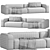 Lapalma PLUS Sofa Modular Design 3D model small image 3