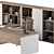 Executive Office Desk - Modern Design 3D model small image 4