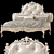 Luxurious Andrea Fanfani Bed Frame 3D model small image 1