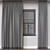 3D Curtains Model with Multiple Formats 3D model small image 4