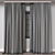 Window Curtain 3D Model - Vray/Corona 3D model small image 4