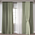 Dual-Format Curtain Model, High-Poly 3D model small image 1