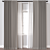 Luxury 3D Curtain Model 3D model small image 1