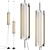 Sleek Modern Vibia Pendant Light 3D model small image 1