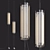 Sleek Modern Vibia Pendant Light 3D model small image 2