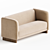 Elegant Ole Wanscher Sofa 3D model small image 2