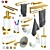 GROHE Selection Accessory Set (15 pcs.) 3D model small image 1