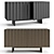 Contemporary Bonaldo Dorian Sideboard 3D model small image 2