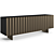 Contemporary Bonaldo Dorian Sideboard 3D model small image 3