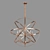 Eurosvet Santi Hanging Chandelier 3D model small image 2