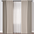 Versatile 3D Curtain Model 3D model small image 1