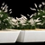 Urban Greenery Collection: Concrete Bench with Ornamental Grasses 3D model small image 6