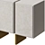 Sleek Baker Kira Credenza 3D model small image 2