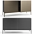 Sleek Contemporary Ruler Sideboard 3D model small image 2