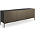 Sleek Contemporary Ruler Sideboard 3D model small image 6