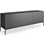 Sleek Contemporary Ruler Sideboard 3D model small image 7