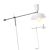 Adjustable Tripod Floor Lamp 3D model small image 1