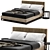 Luxury Minotti Andersen Bed 3D Model 3D model small image 3