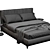 Luxury Minotti Andersen Bed 3D Model 3D model small image 4