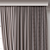 Versatile 3D Curtain Model 3D model small image 3