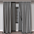 Versatile 3D Curtain Model 3D model small image 4