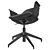 IKEA FJALLBERGET Conference Armchair, Modern 3D model small image 3