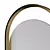 Modern Accent Frameless Mirror 3D model small image 4