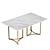 Capri Dining Table: Elegant and Chic 3D model small image 1