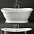 Elegant Devon Bath Set 3D model small image 3