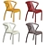 Predsida Polypropylene Chair - Modern Chic 3D model small image 5