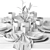  Elegant Table Setting Collection 3D model small image 3