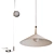 Sleek Pendant Light Fixture 3D model small image 5