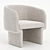 Elegant Jessie Accent Chair 3D model small image 2