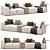 Upscale Freeman Sofa by Minotti 3D model small image 1