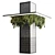 Modern Column Plant 3D Model 3D model small image 2