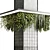 Modern Column Plant 3D Model 3D model small image 3