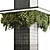 Modern Column Plant 3D Model 3D model small image 4