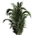 Concrete Palm Indoor Plant Vase 3D model small image 3
