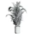 Concrete Palm Indoor Plant Vase 3D model small image 4