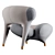 Modular Tectonic Armchair - 2015 3D model small image 3