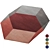 Puik Hexagon Carpet Set 3D model small image 1