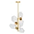 Stylish Coctail Time Pendant Light 3D model small image 1