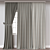  Versatile 3D Curtain Model 3D model small image 1